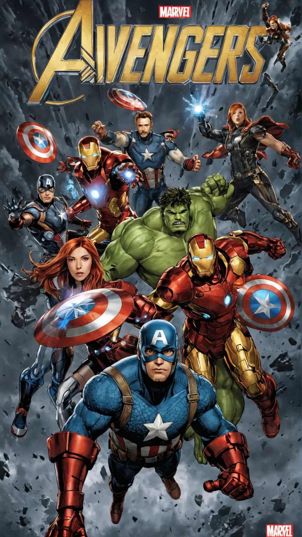 ai character: Avengers background