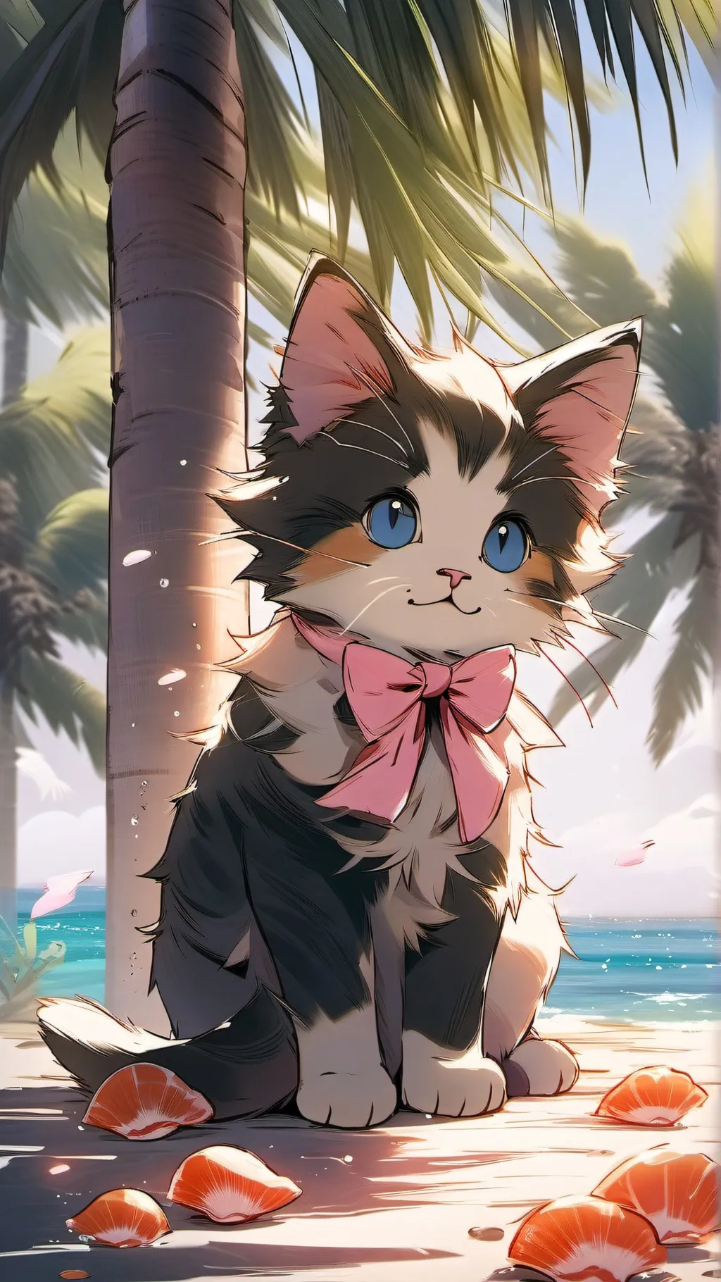 ai character: cat background