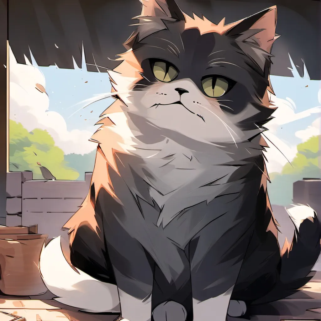 chat with ai character: Sad cat