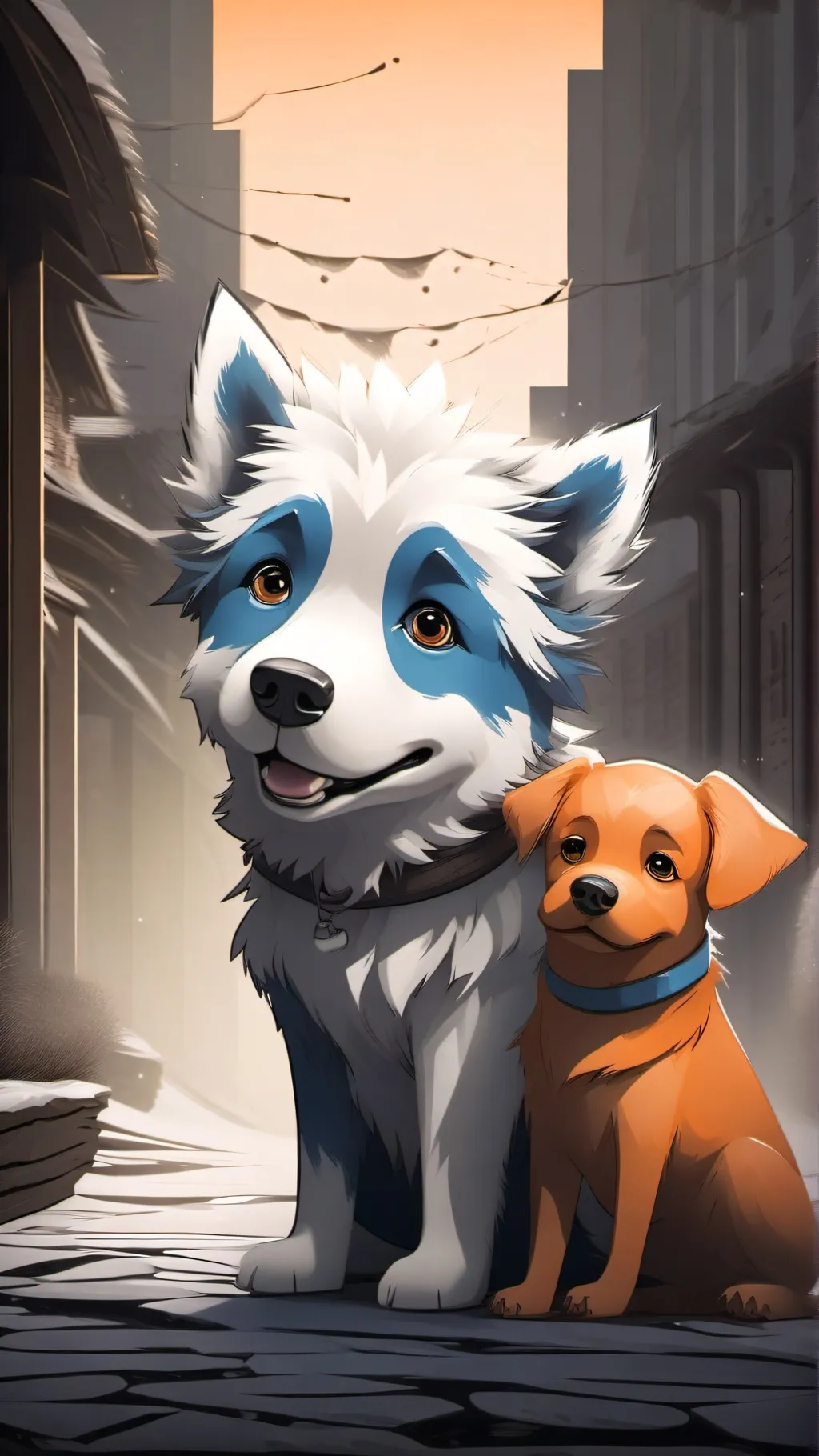 ai character: Bingo & bluey pt.2 background