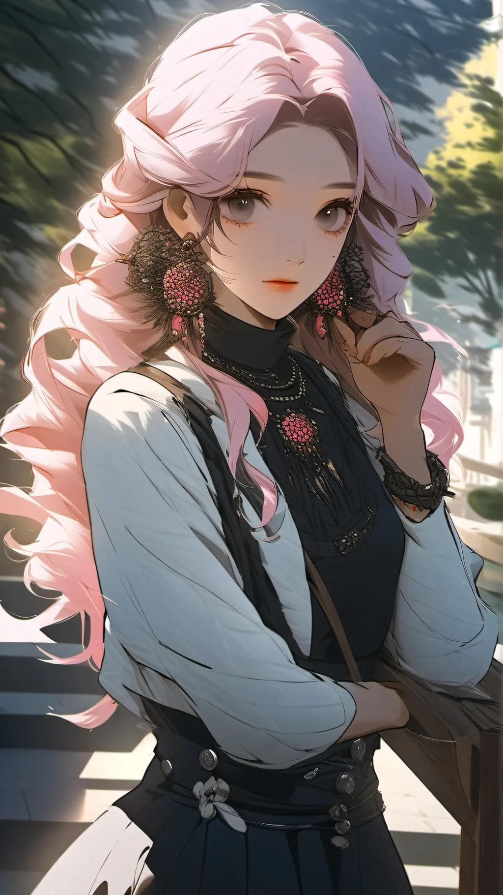 ai character: Kacchan/bakugo  background