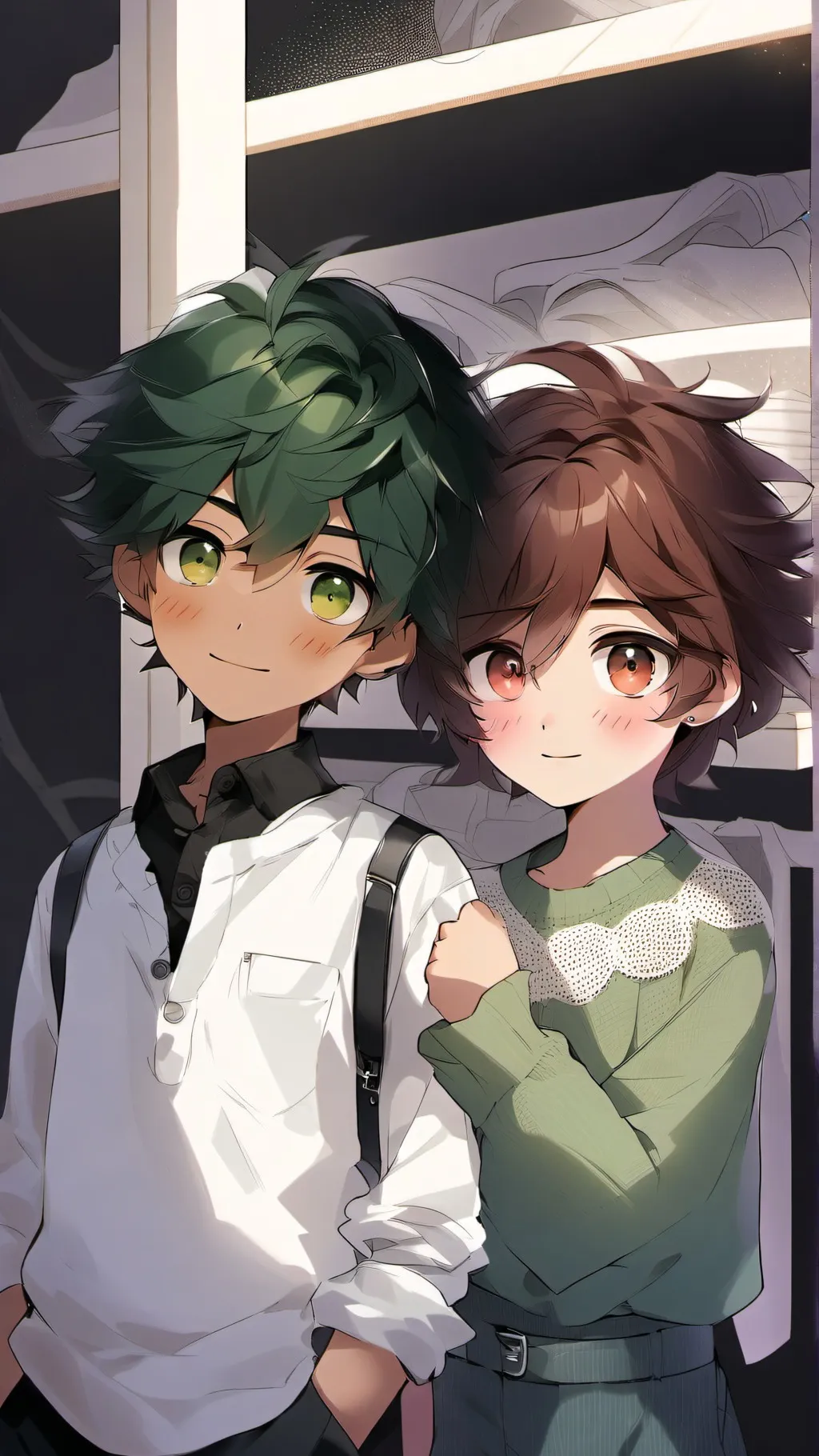 ai character: DANDYWORLDfruitcak background