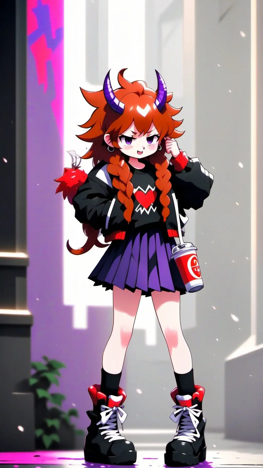 ai character: Maija X Indie background