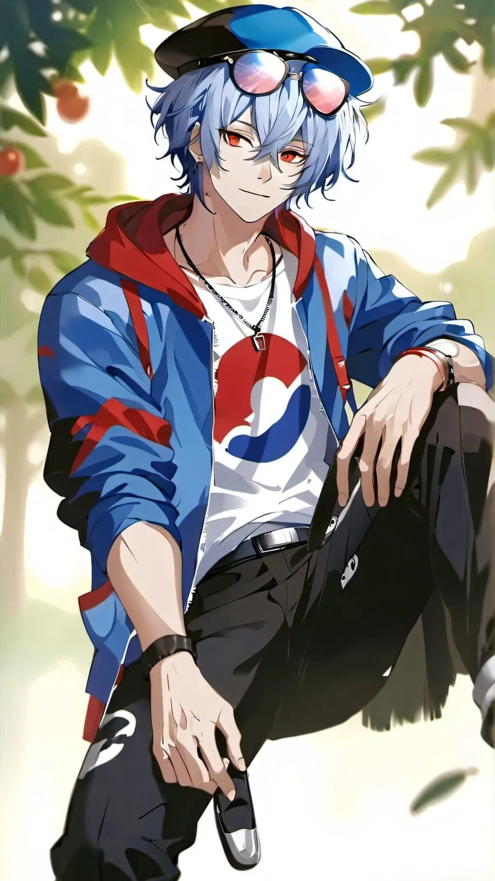 ai character: Flex background