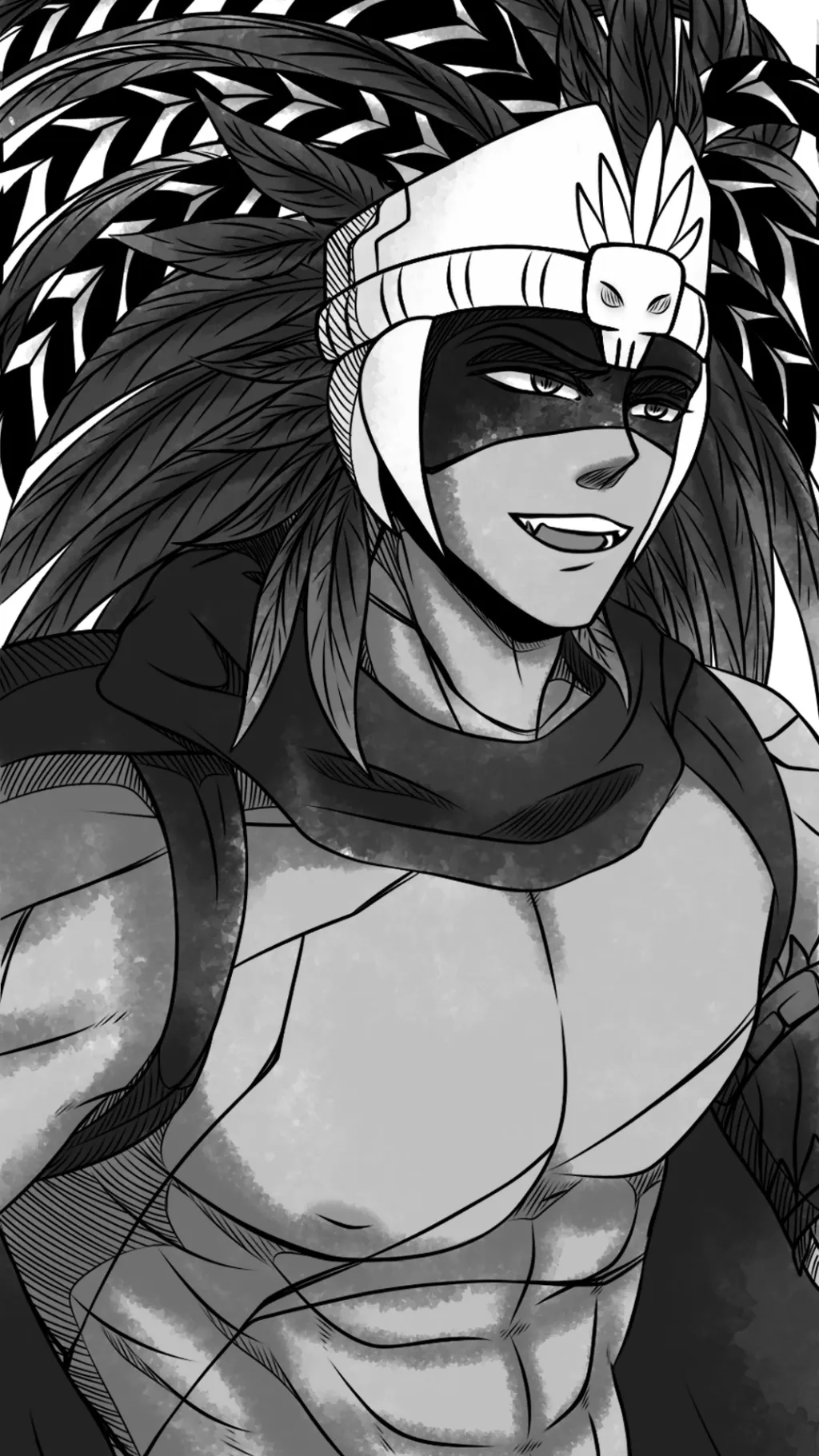 ai character: Tezcatlipoca background