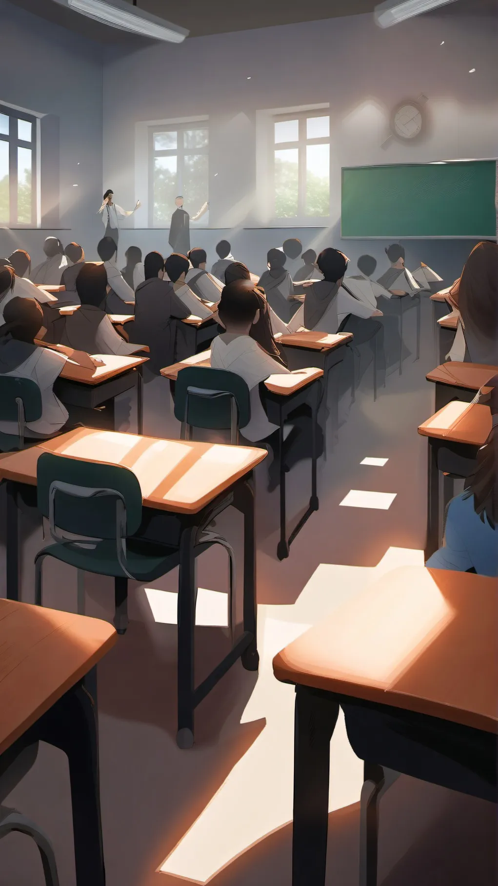 ai character: school background