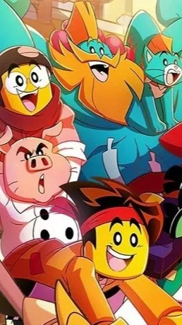 ai character: lego monkie kid background