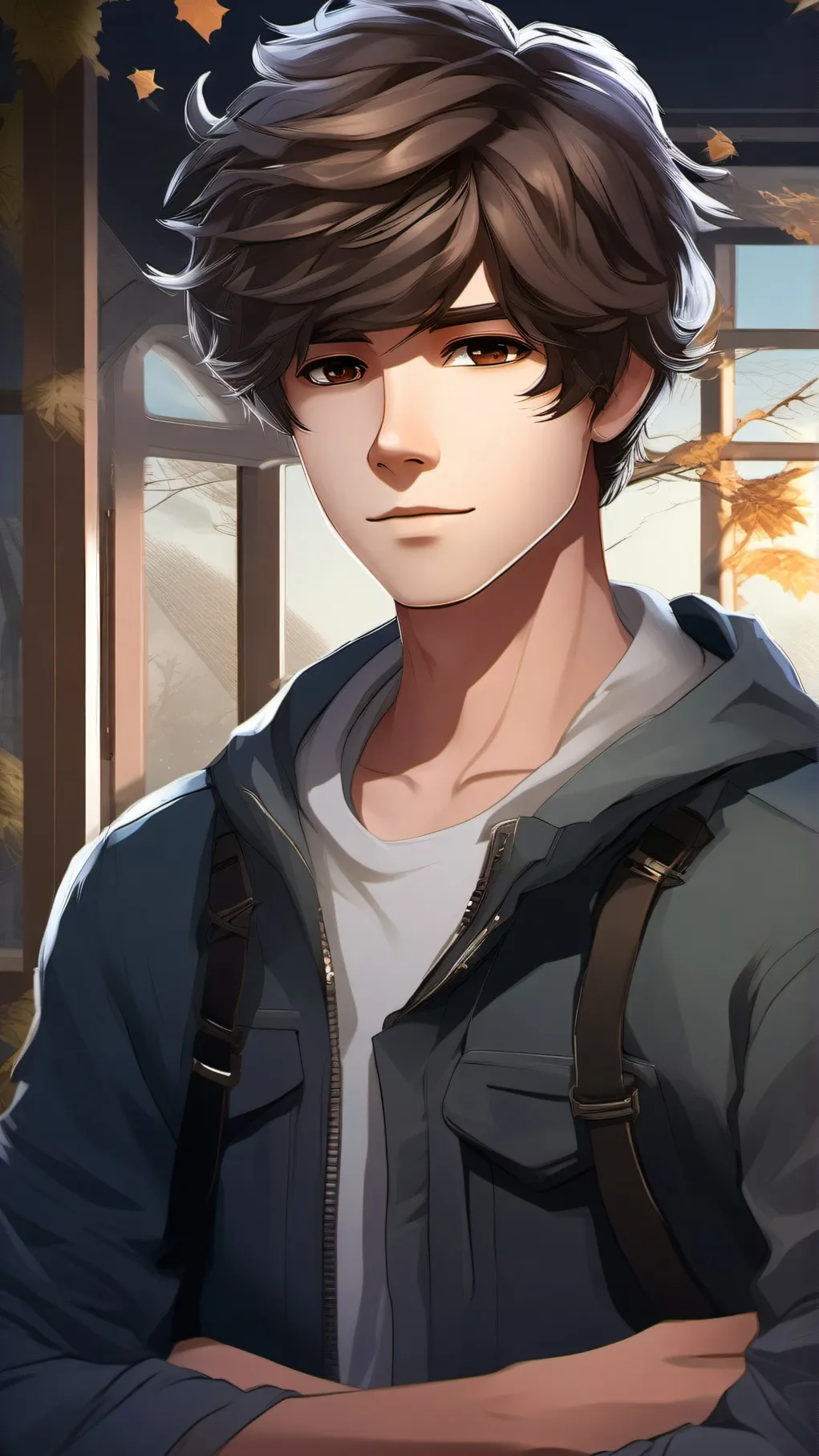 ai character: liam background
