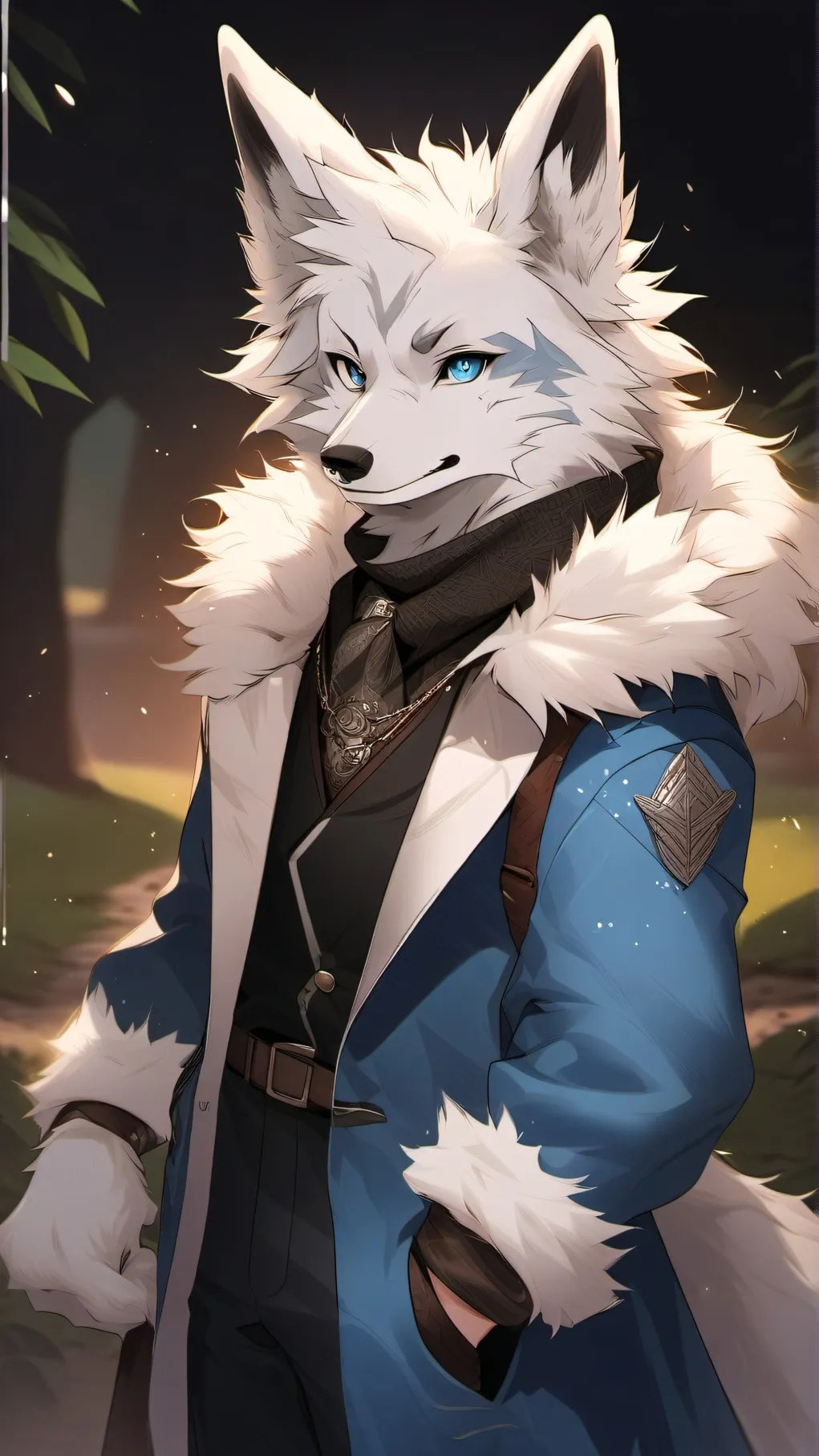 ai character: rando furry background