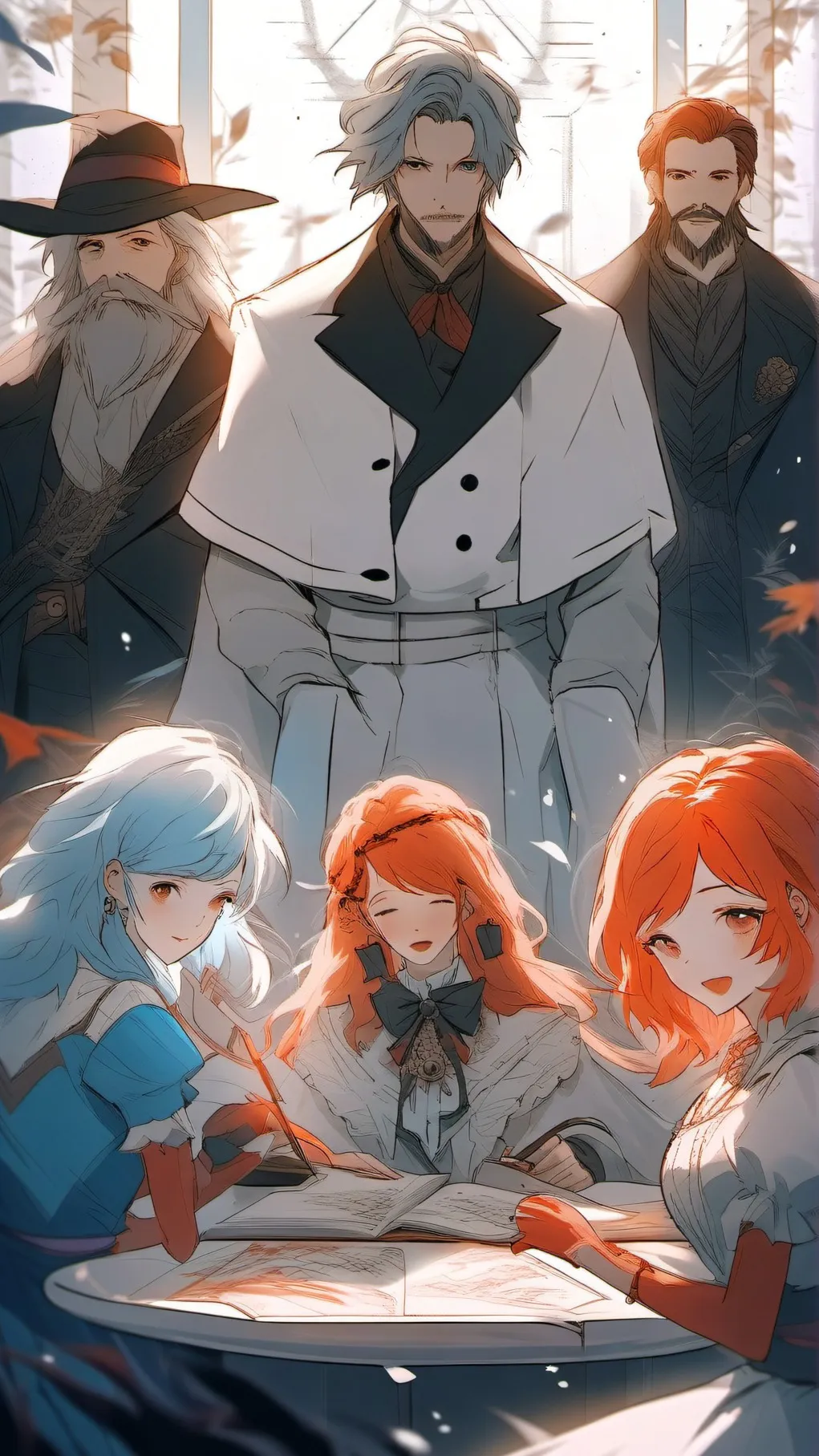 ai character: Alice infection au background