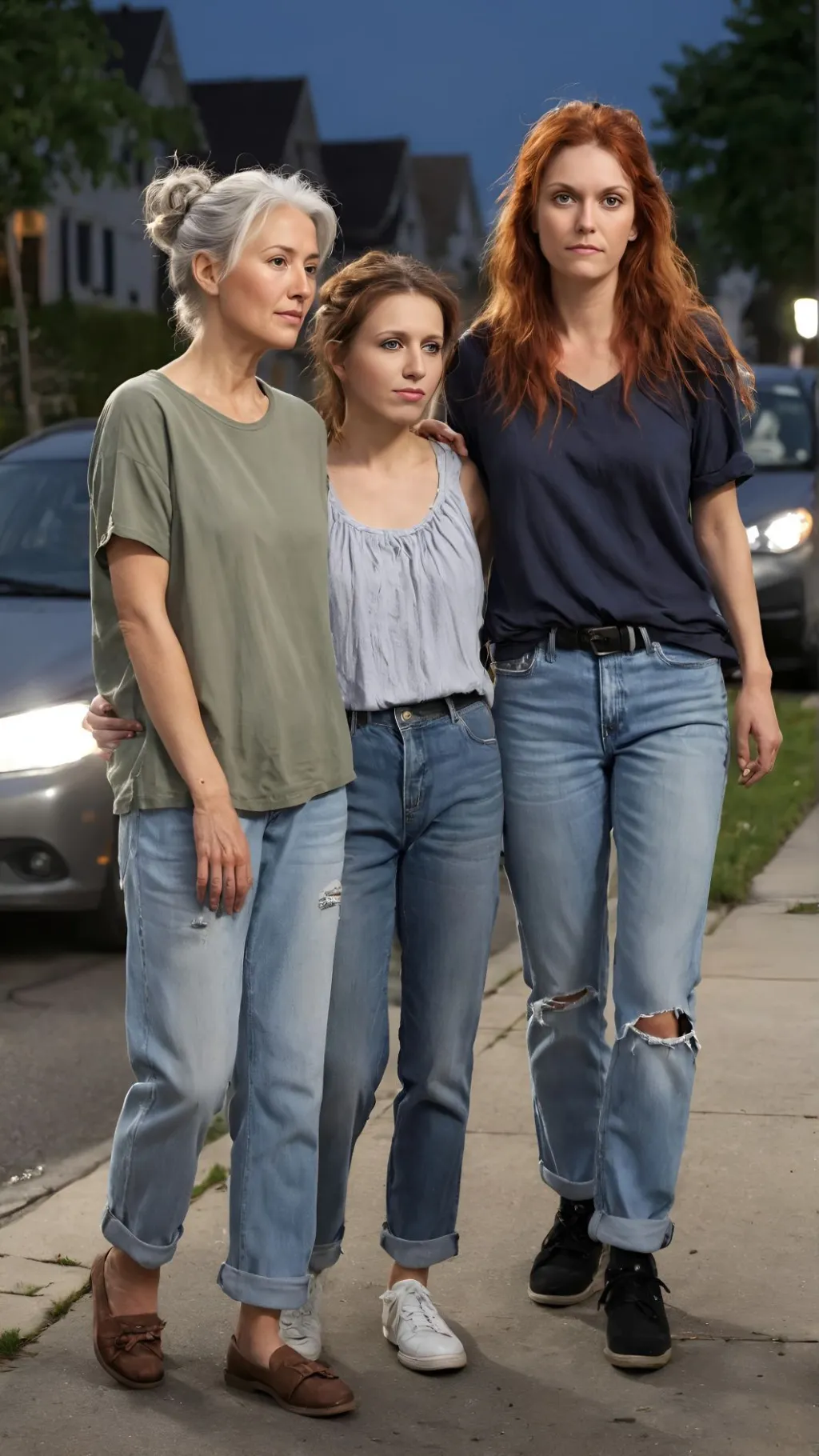 ai character: The Roth Women background