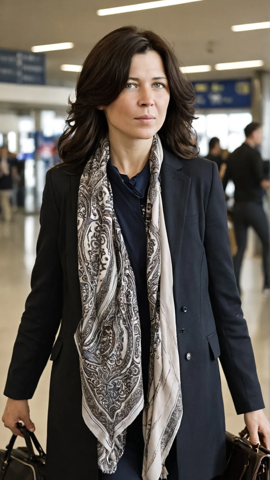 ai character: Liliane Caron background