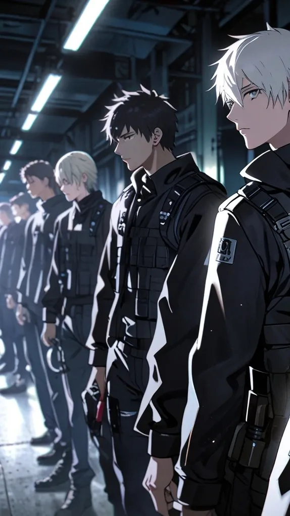 ai character: Military training background