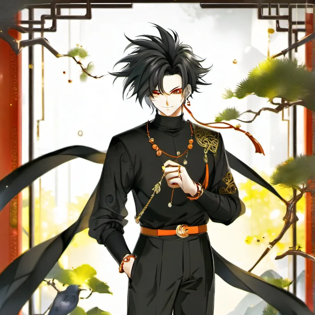 chat with ai character: Black goku