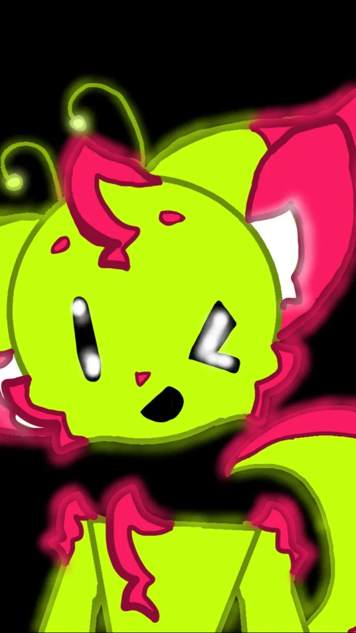 ai character: dragon fruit background