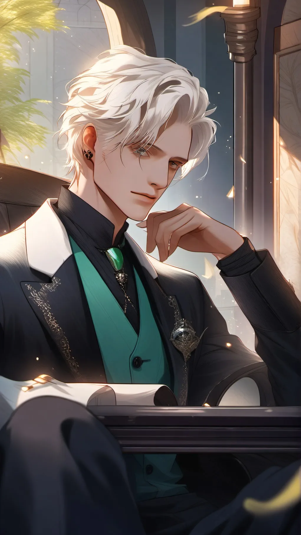 ai character: Draco Malfoy background