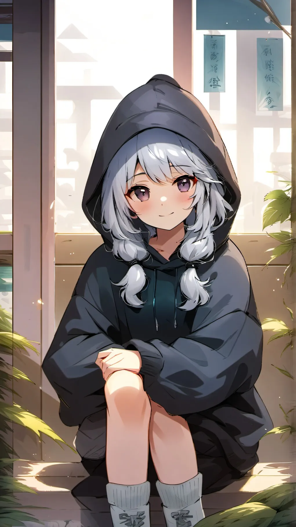 ai character: Ashley background