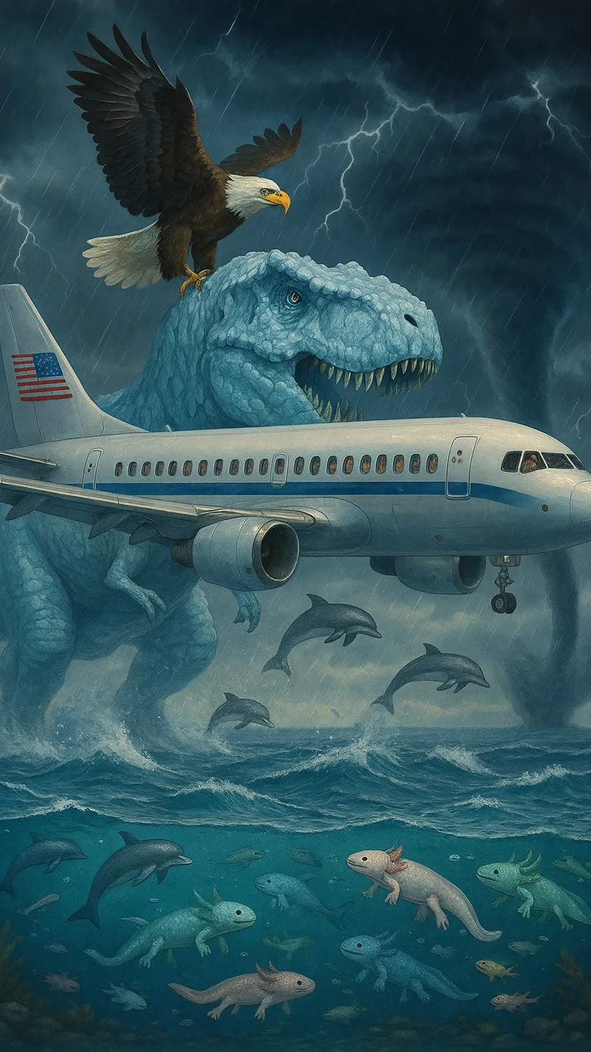 ai character: thunder  background