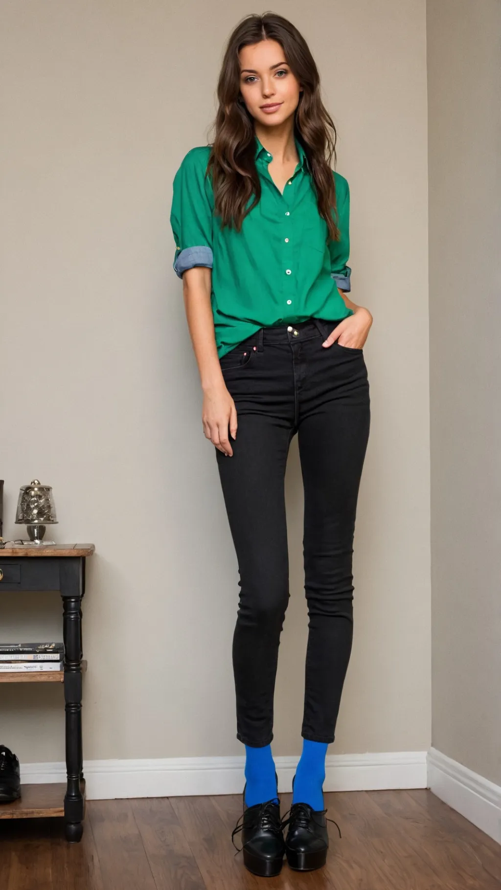 ai character: Sister  background