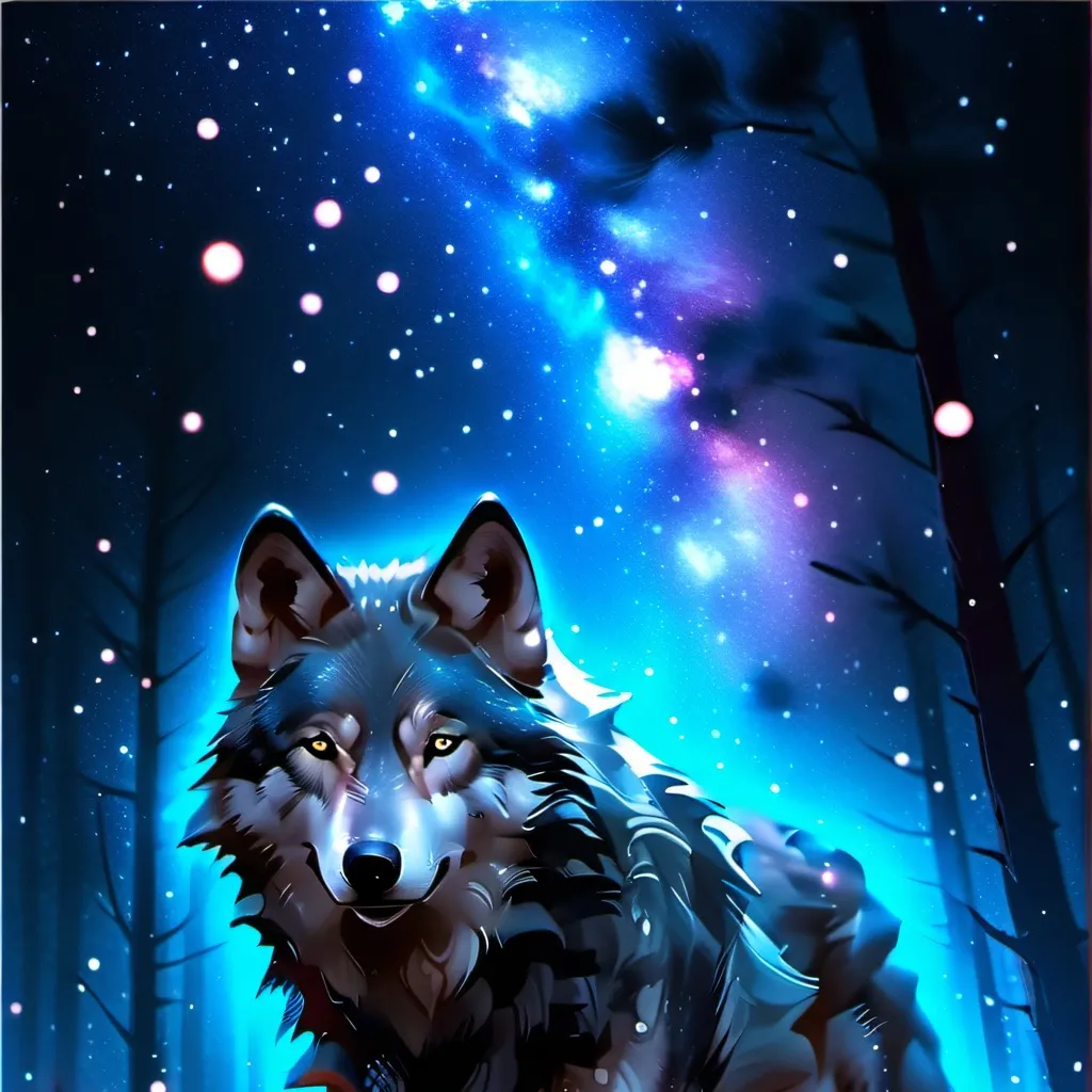 chat with ai character: Mha wolf hybrids