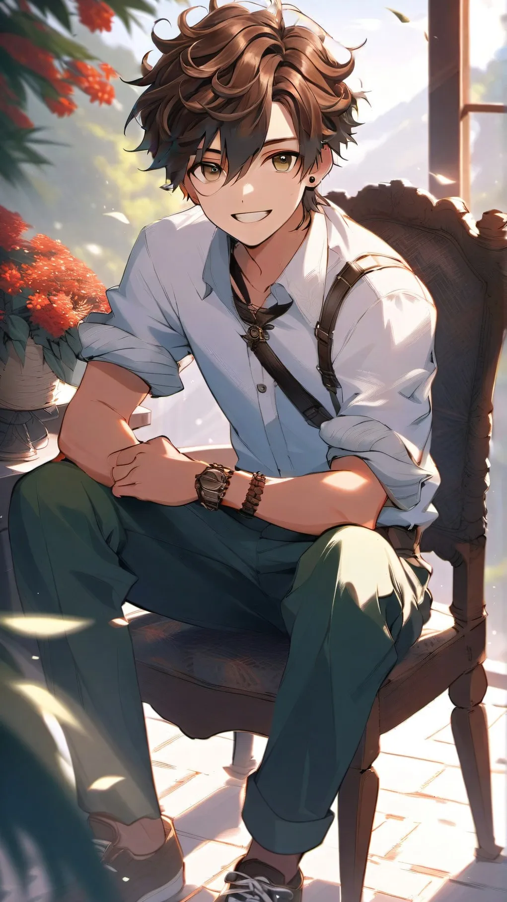 ai character: Nidal Wonder background