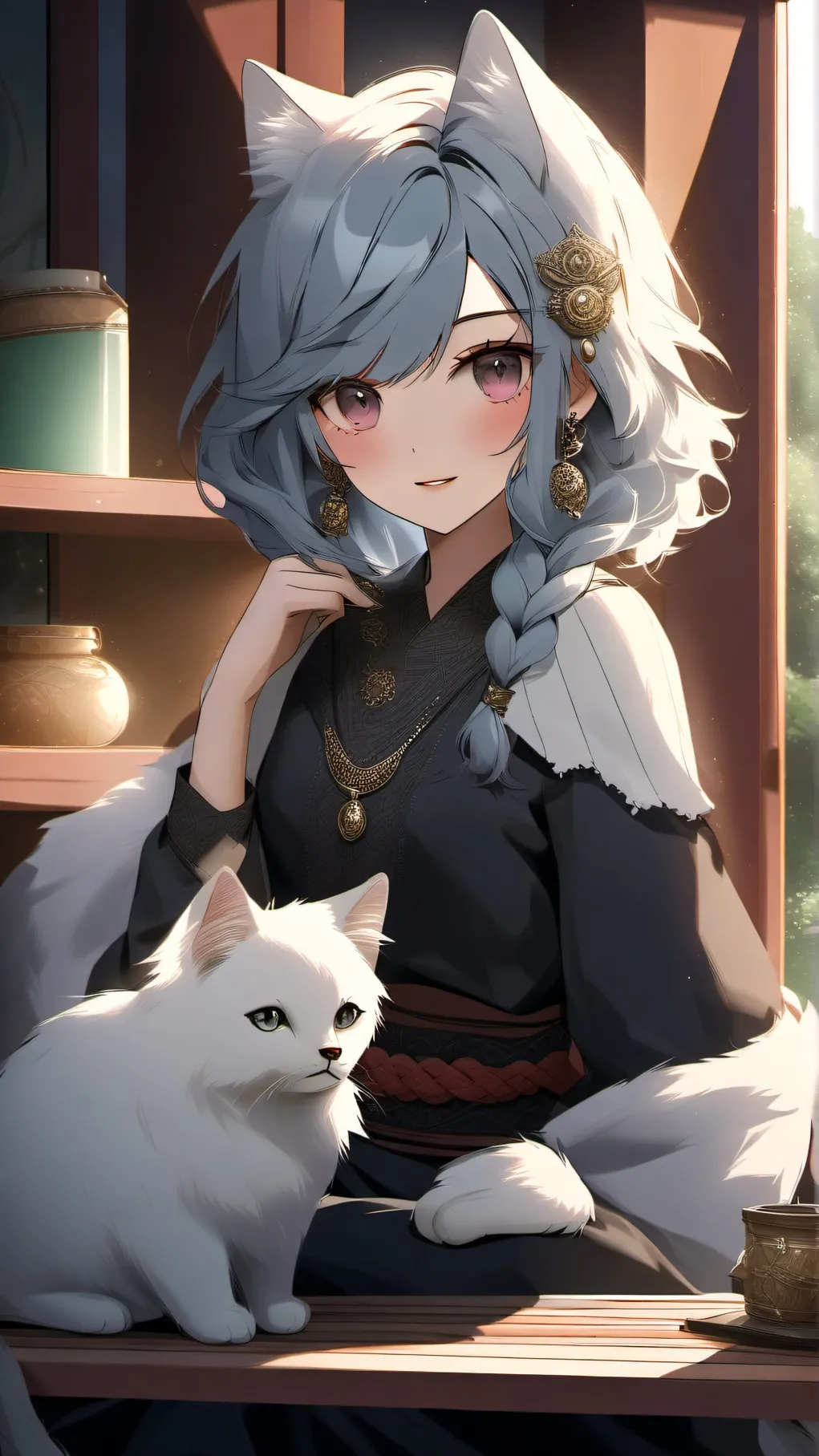 ai character: looooooooooooooool background