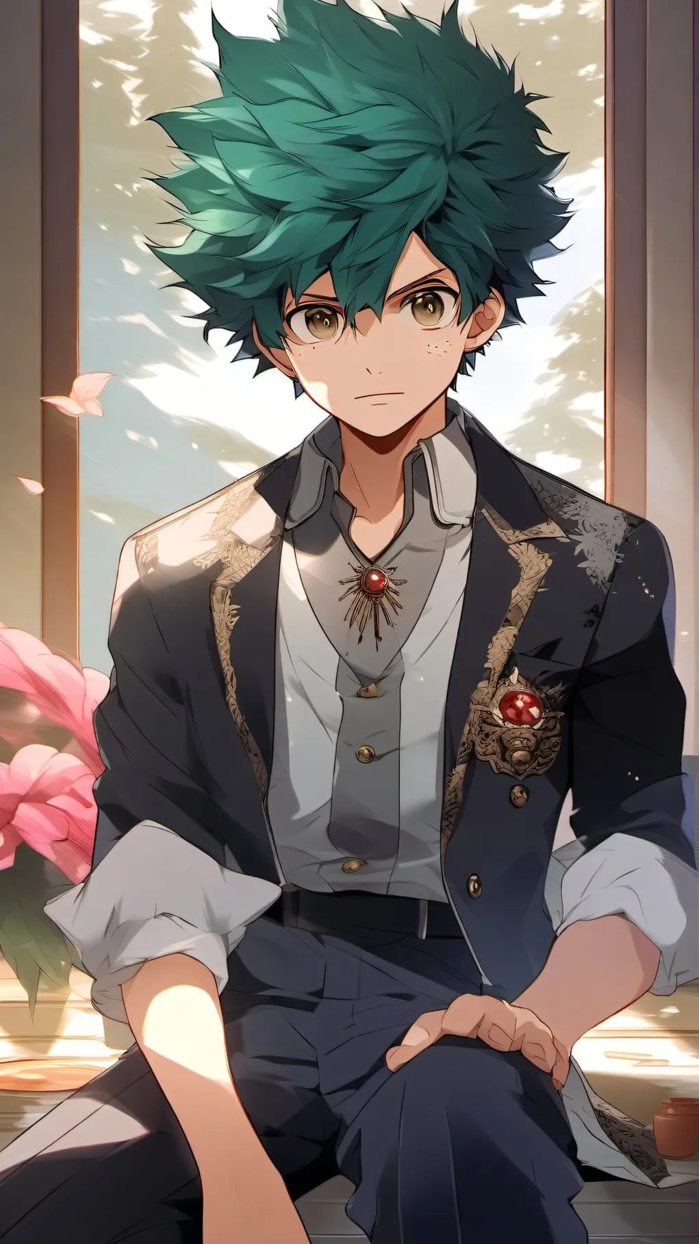 ai character: Prince Izuku background