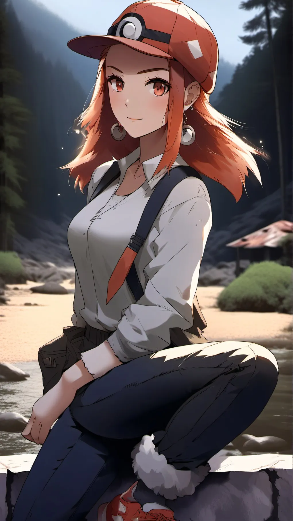 ai character: misty's death  background