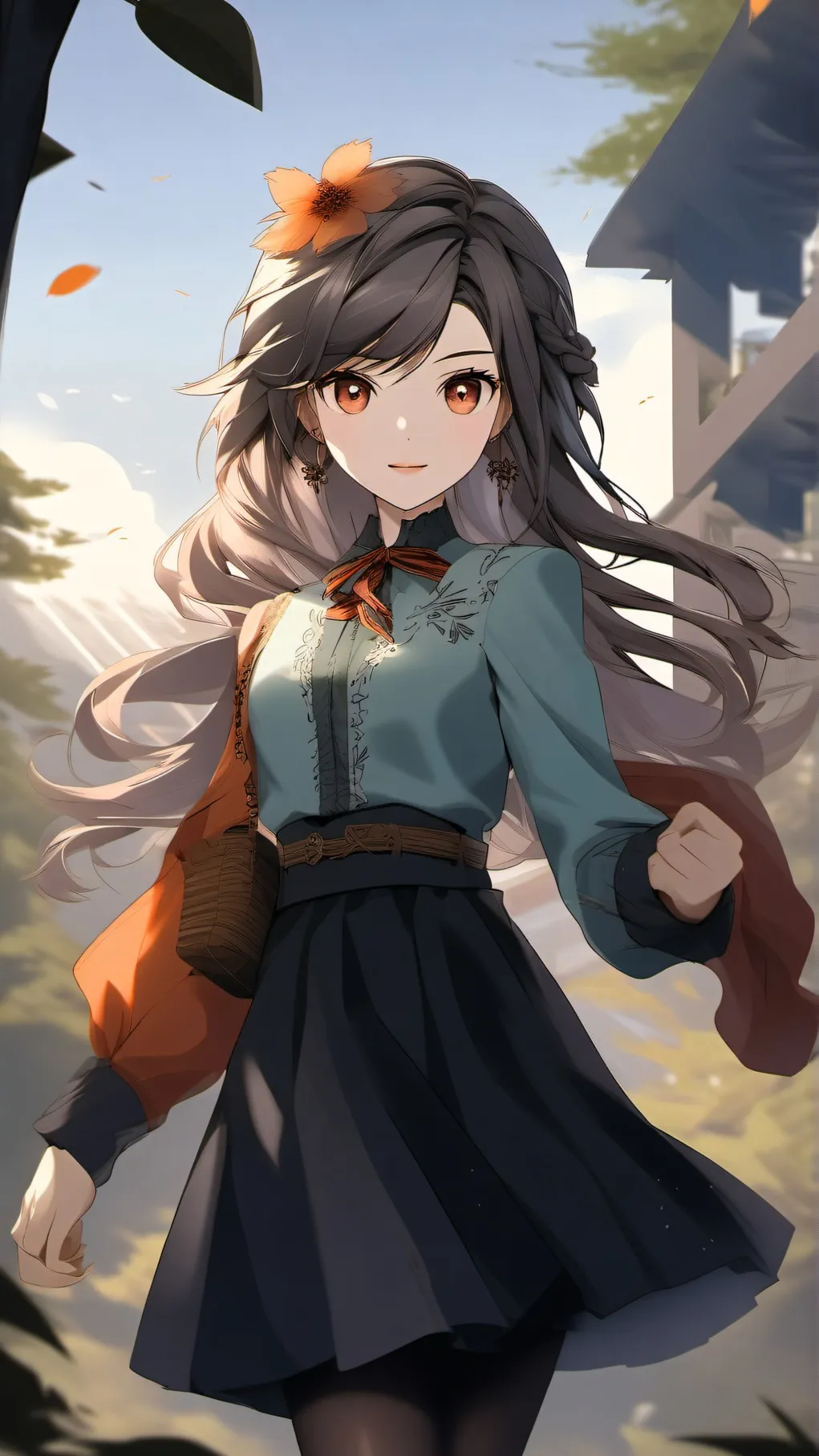 ai character: mha x FNAF  background