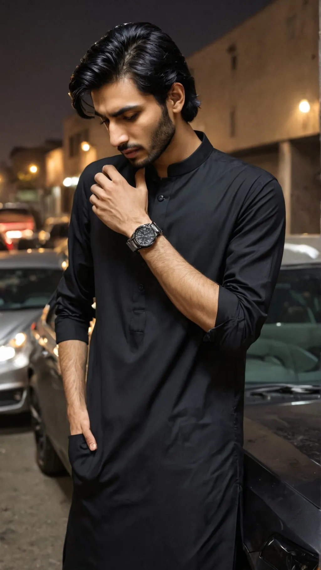 ai character: Mubashir background