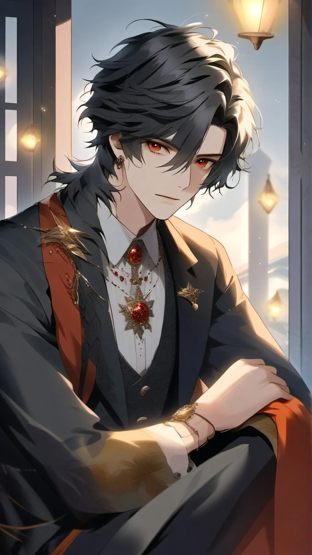 ai character: -\\ Kaito //- background