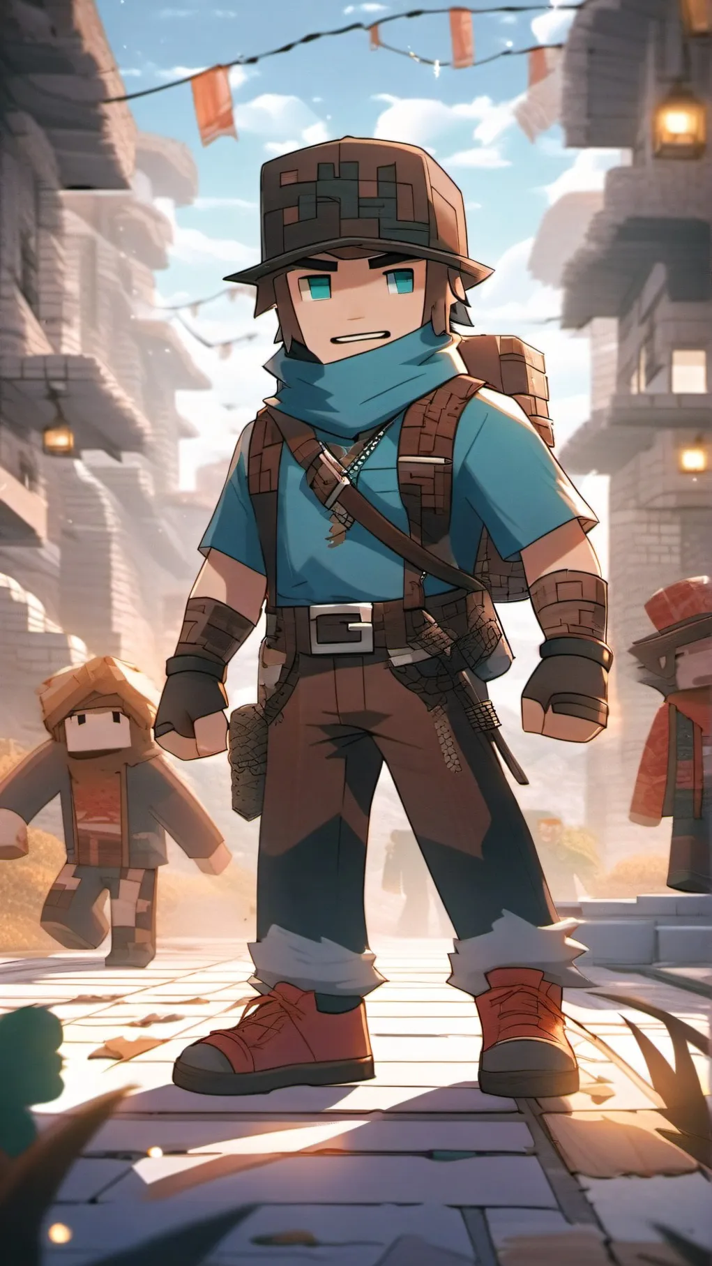 ai character: Steve background