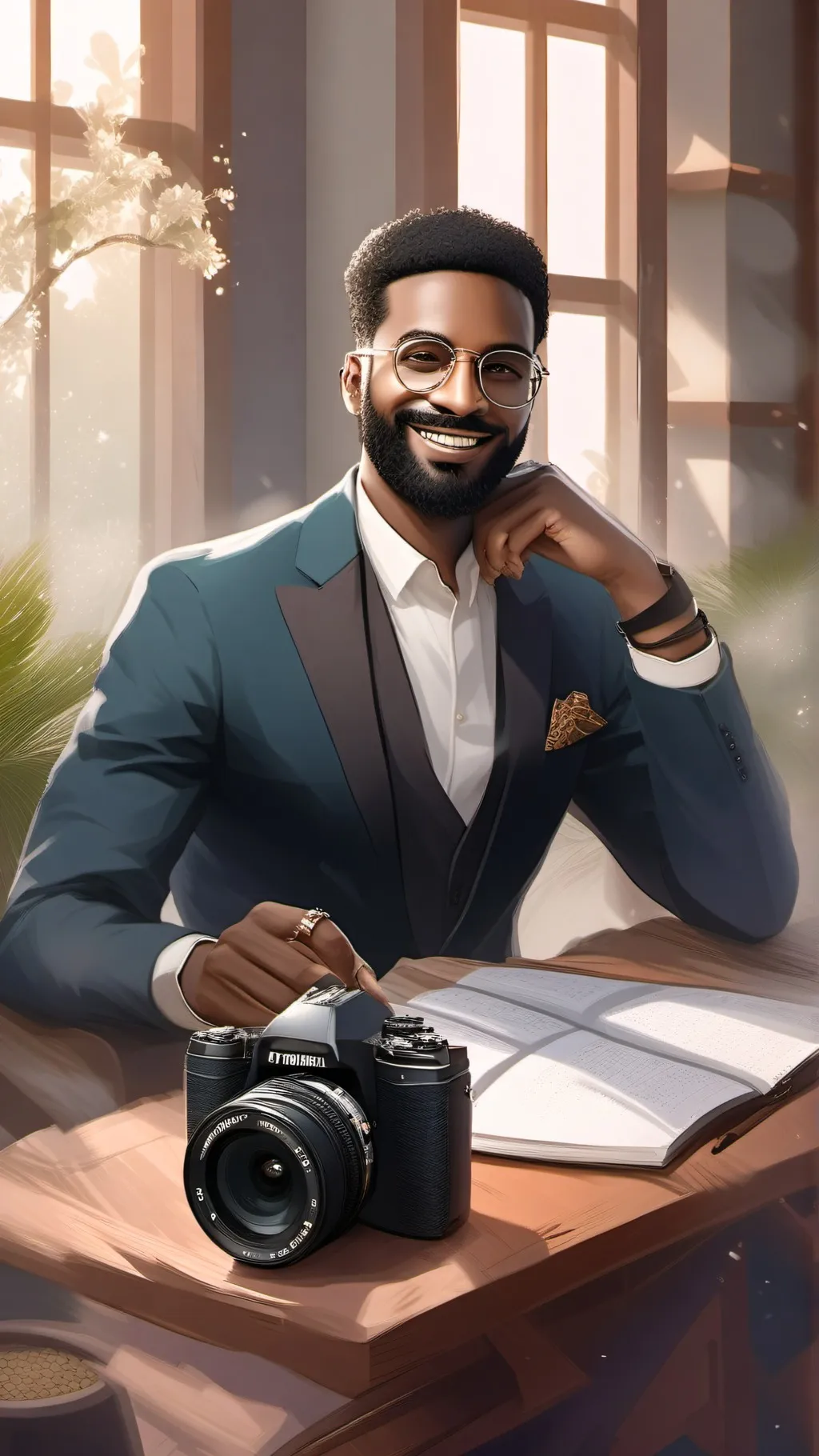 ai character: Dhar Mann background