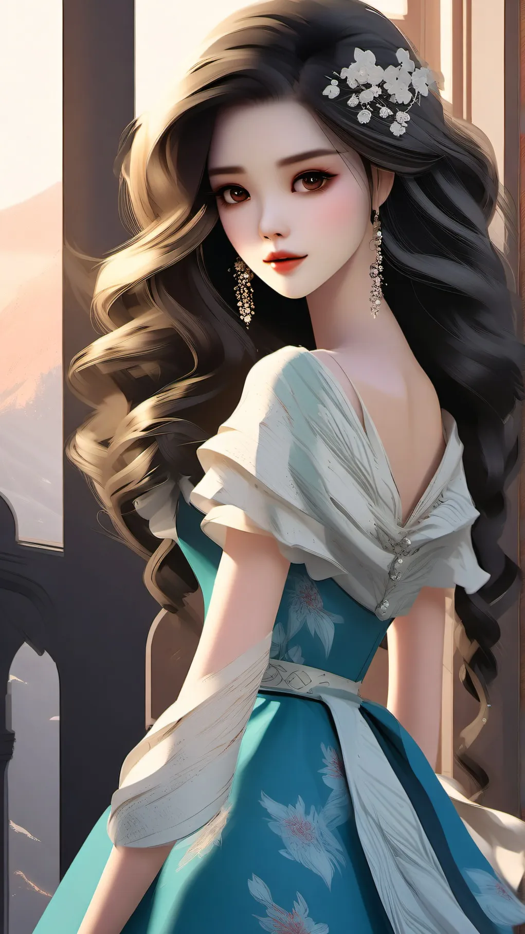 ai character: Scarlette Ruth background