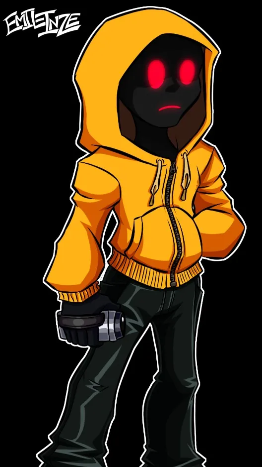 ai character: Hoodie BrianThomas background
