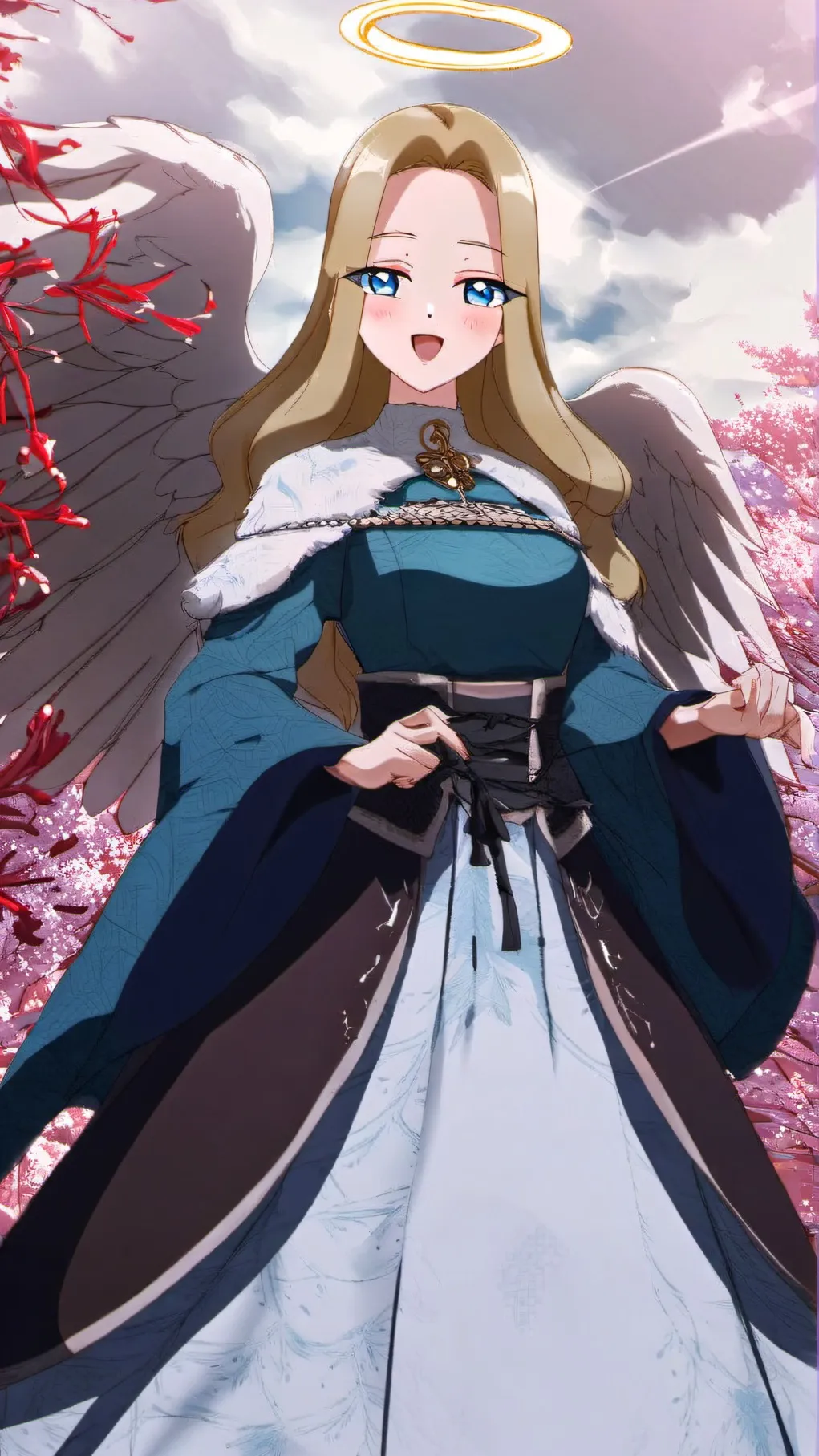 ai character: Angela background