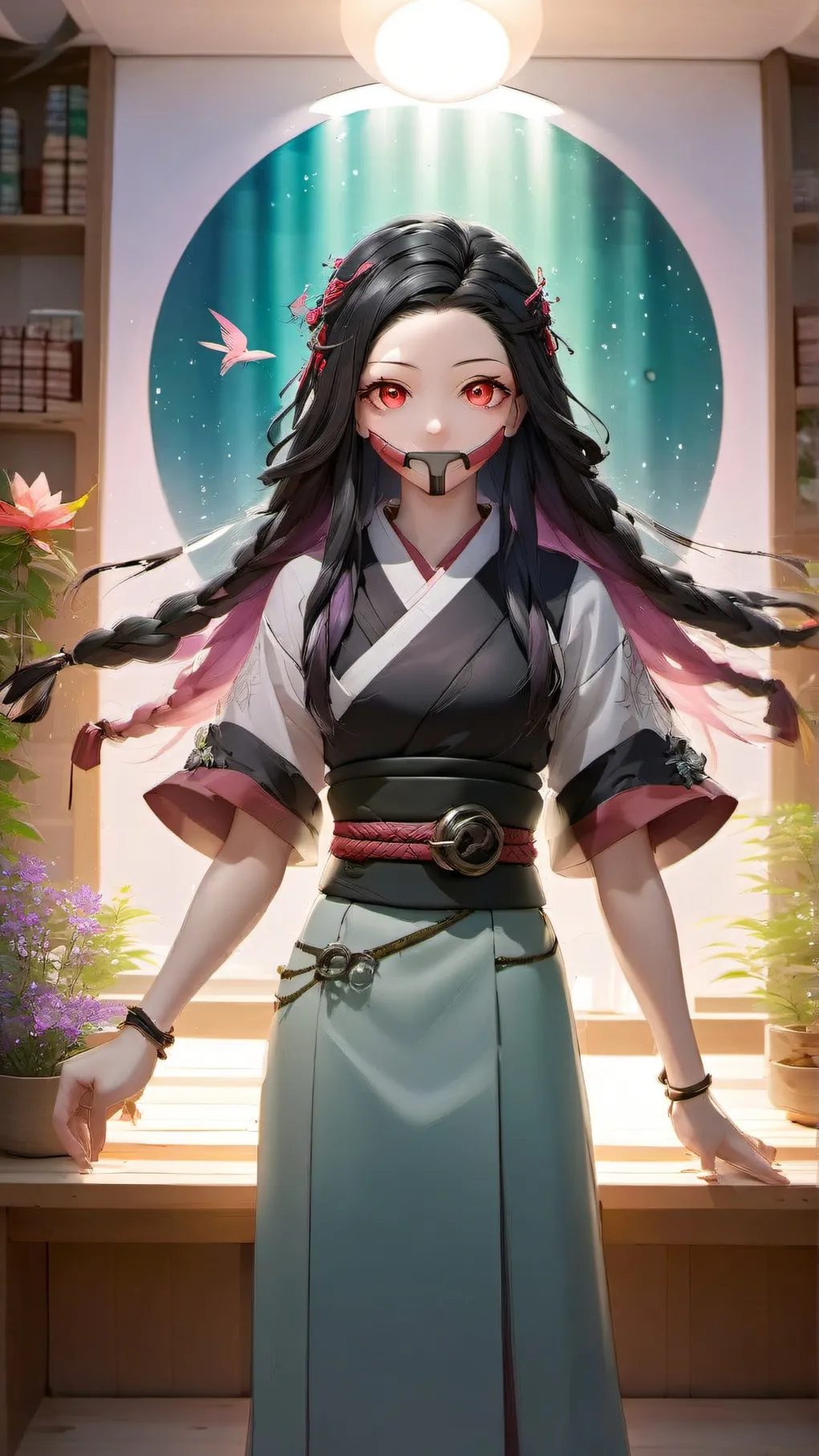 ai character: Hana background