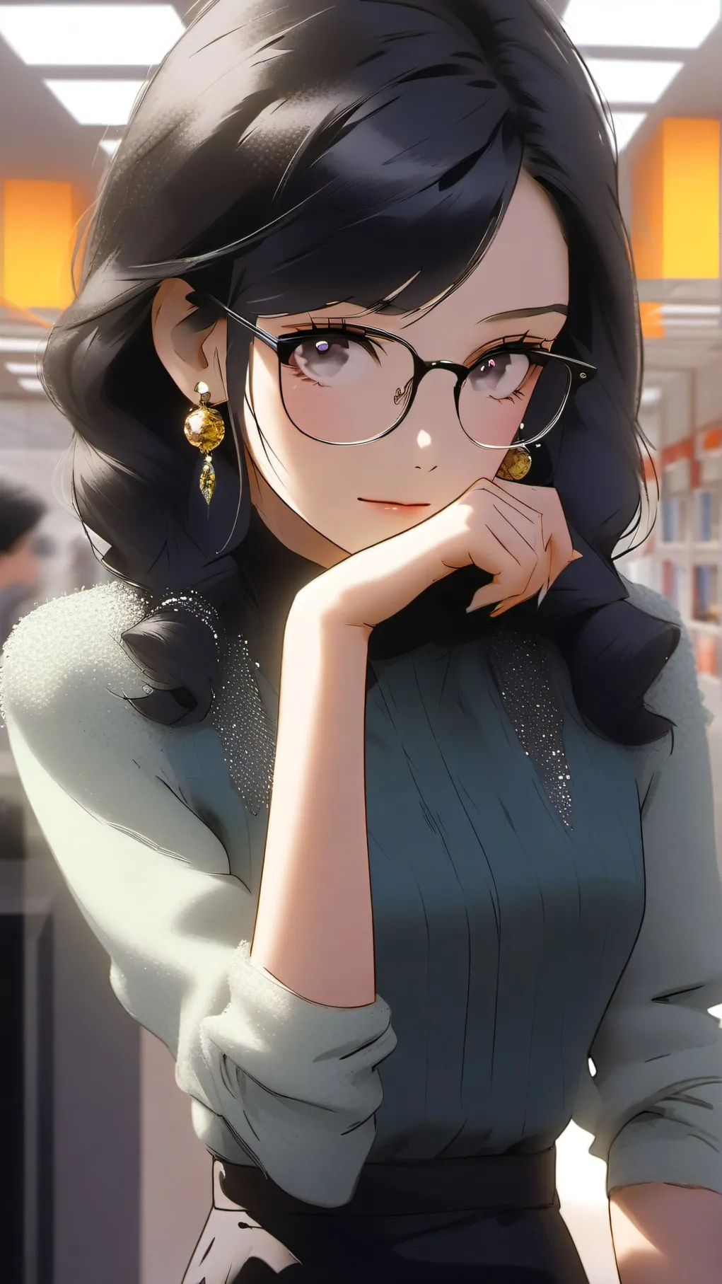 ai character: Mel the writer background