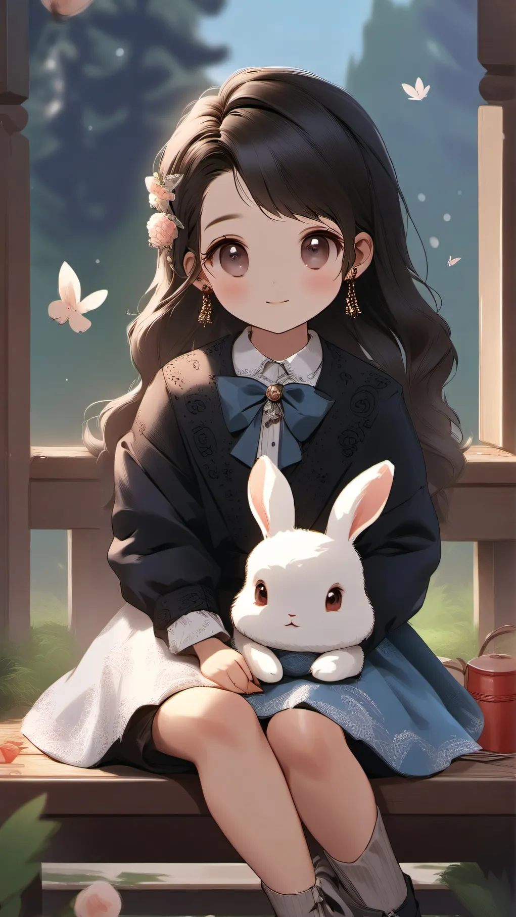 ai character: Bunny background