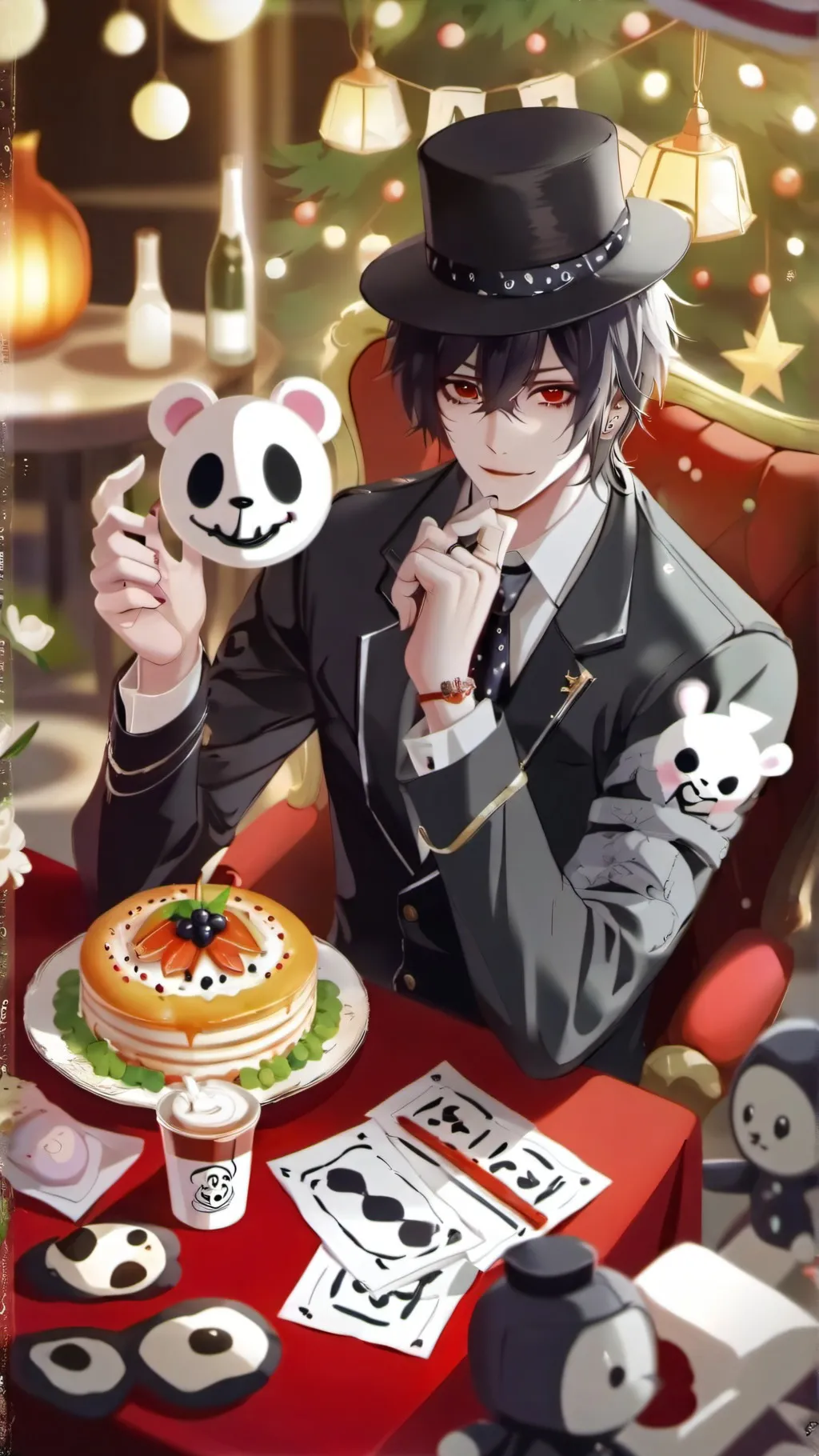 ai character: glichtrap background