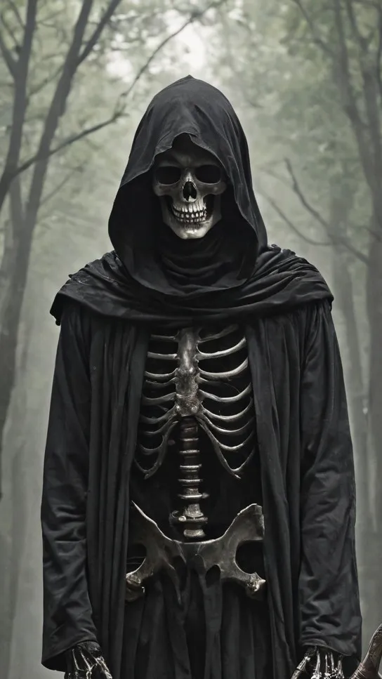 ai character: Muerte background