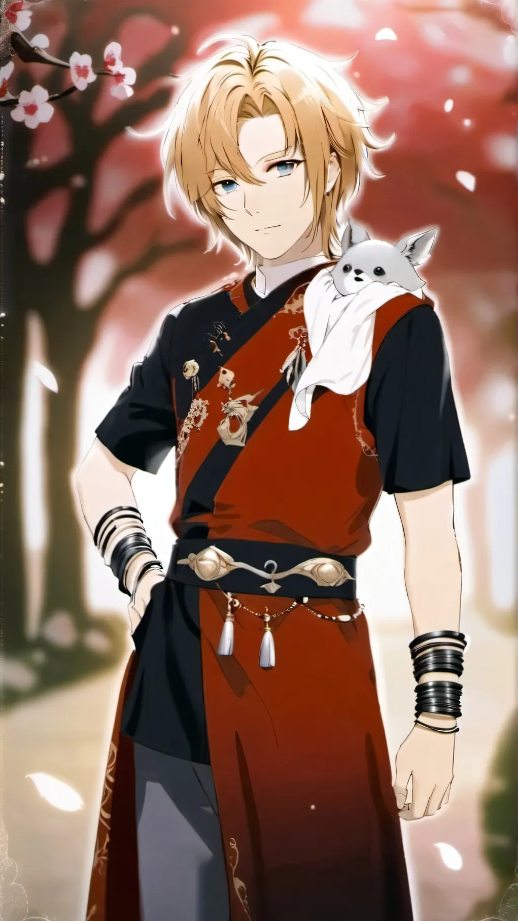 ai character: Master Frown background