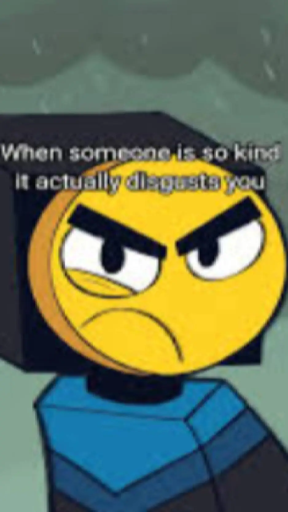 ai character: Master Frown background