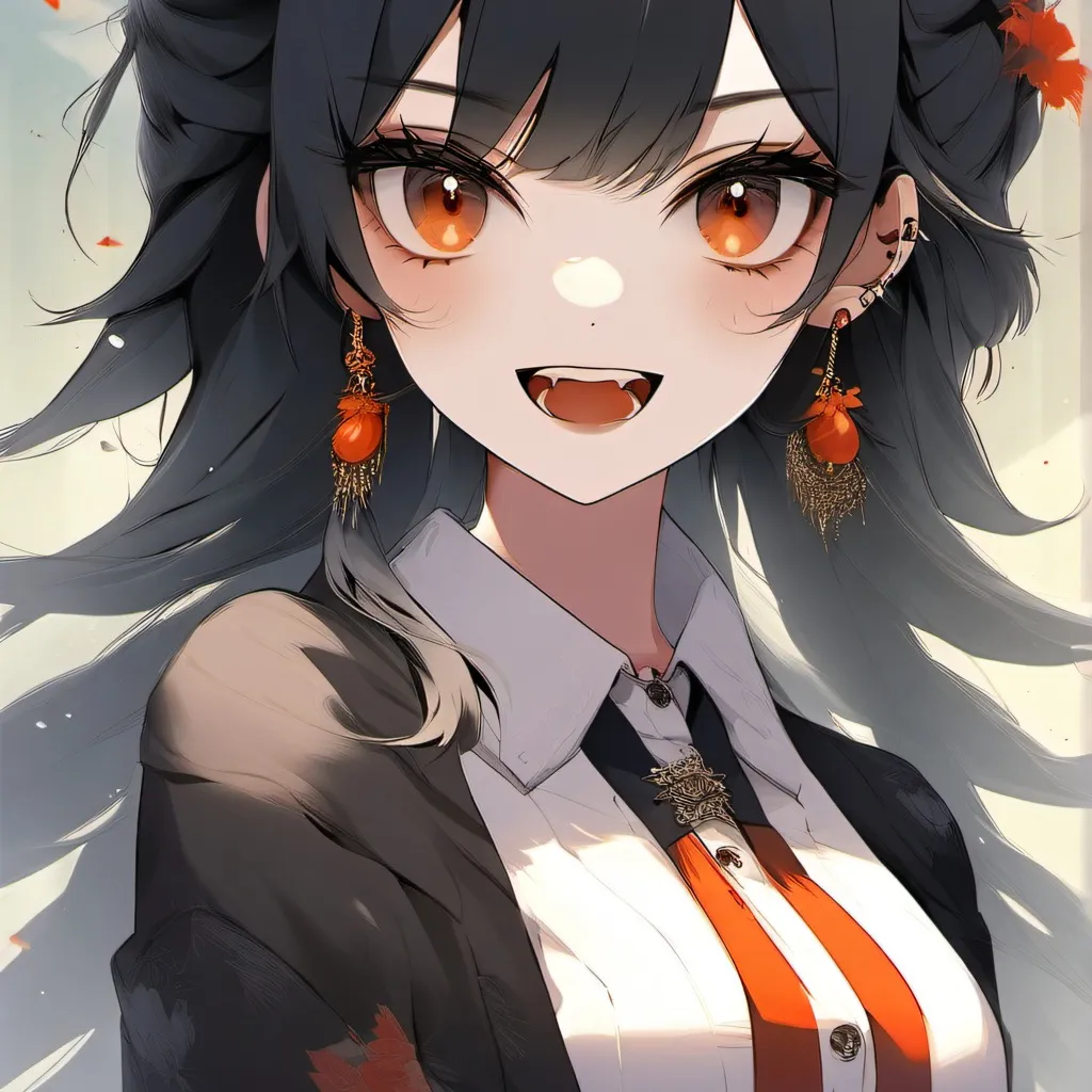 chat with ai character: Girl vampire