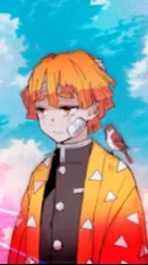 ai character: ⚡Zenitsu Agatsuma✨ background