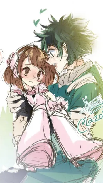 ai character: Ochako Deku parent background