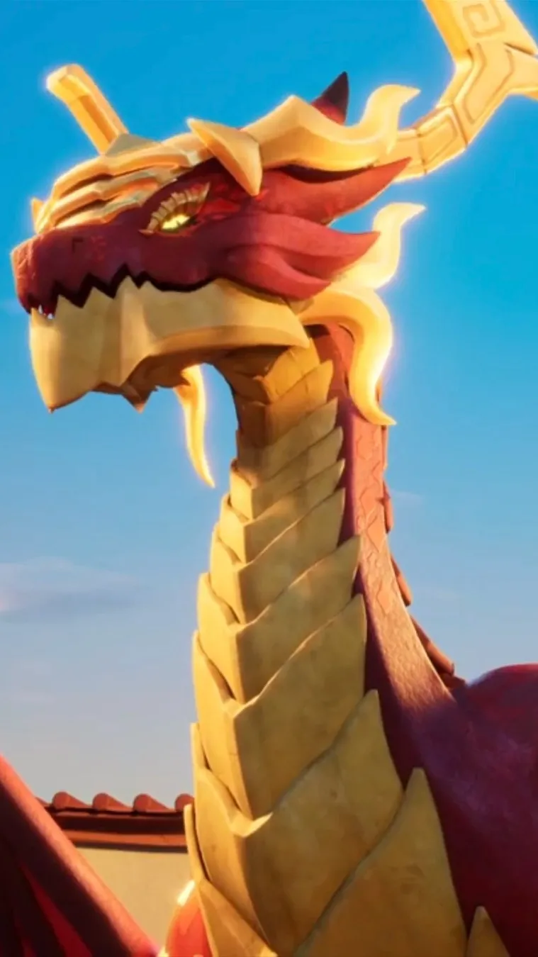 ai character: Source Dragon background