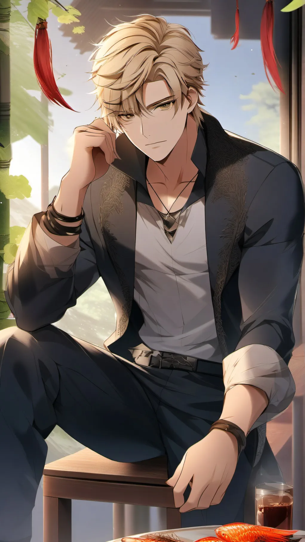 ai character: Luke Laysworth background