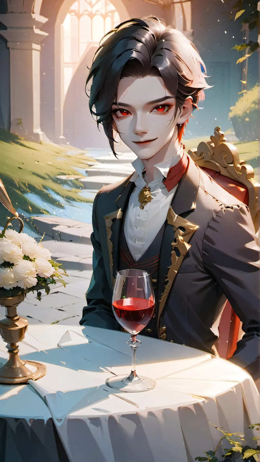 ai character: jake  background