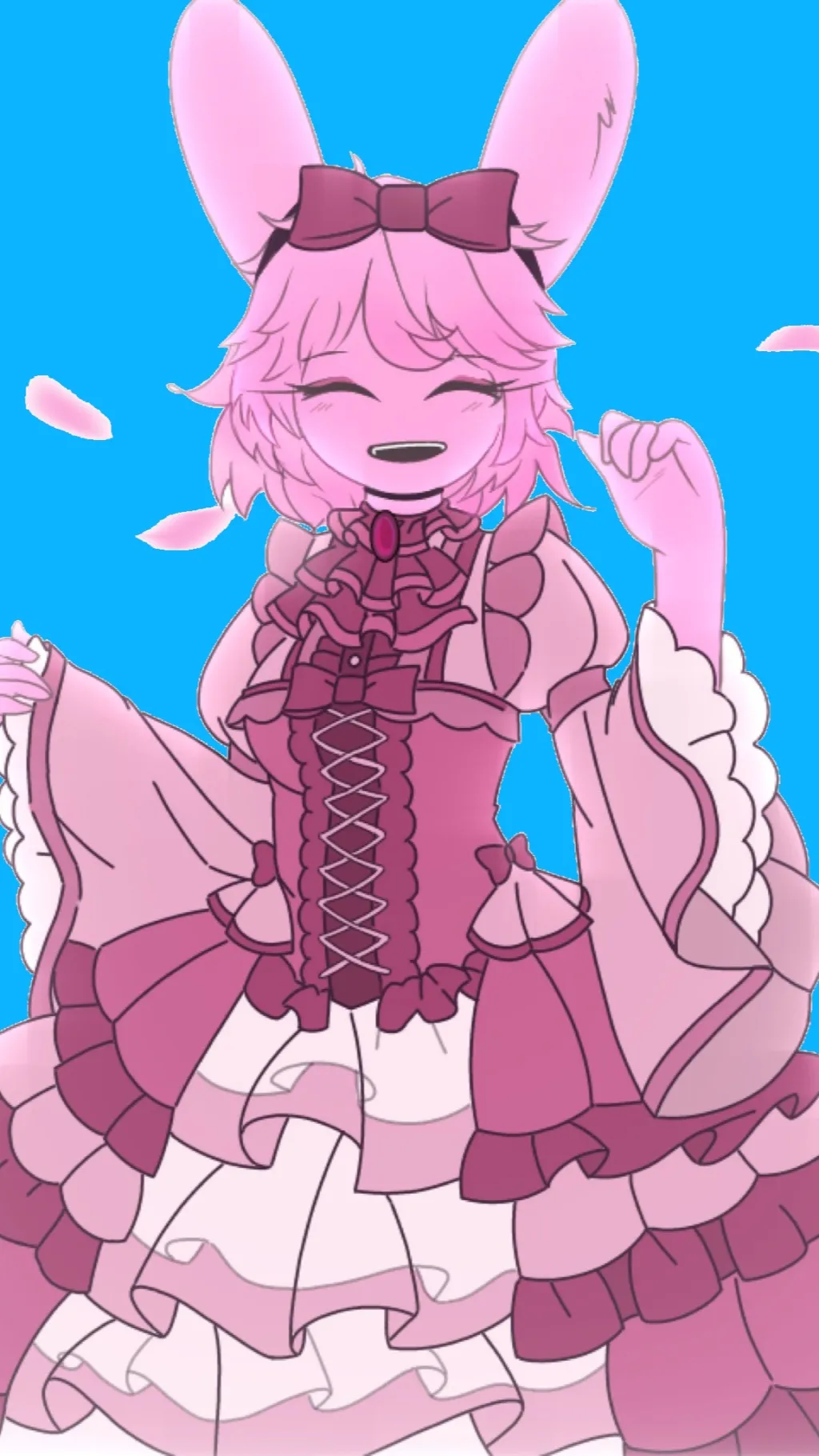 ai character: Pinki background